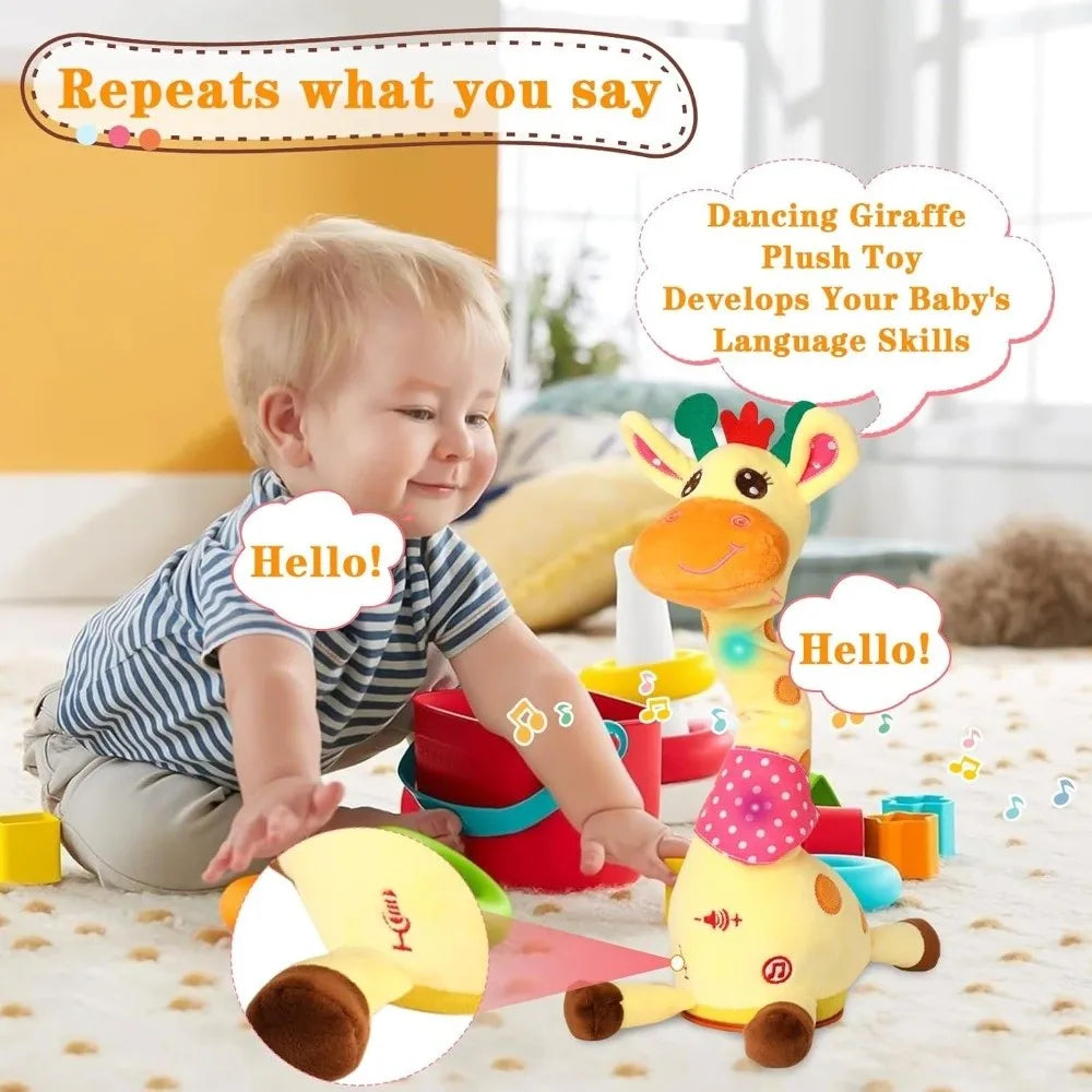 Talking Giraffe Plush Toy™