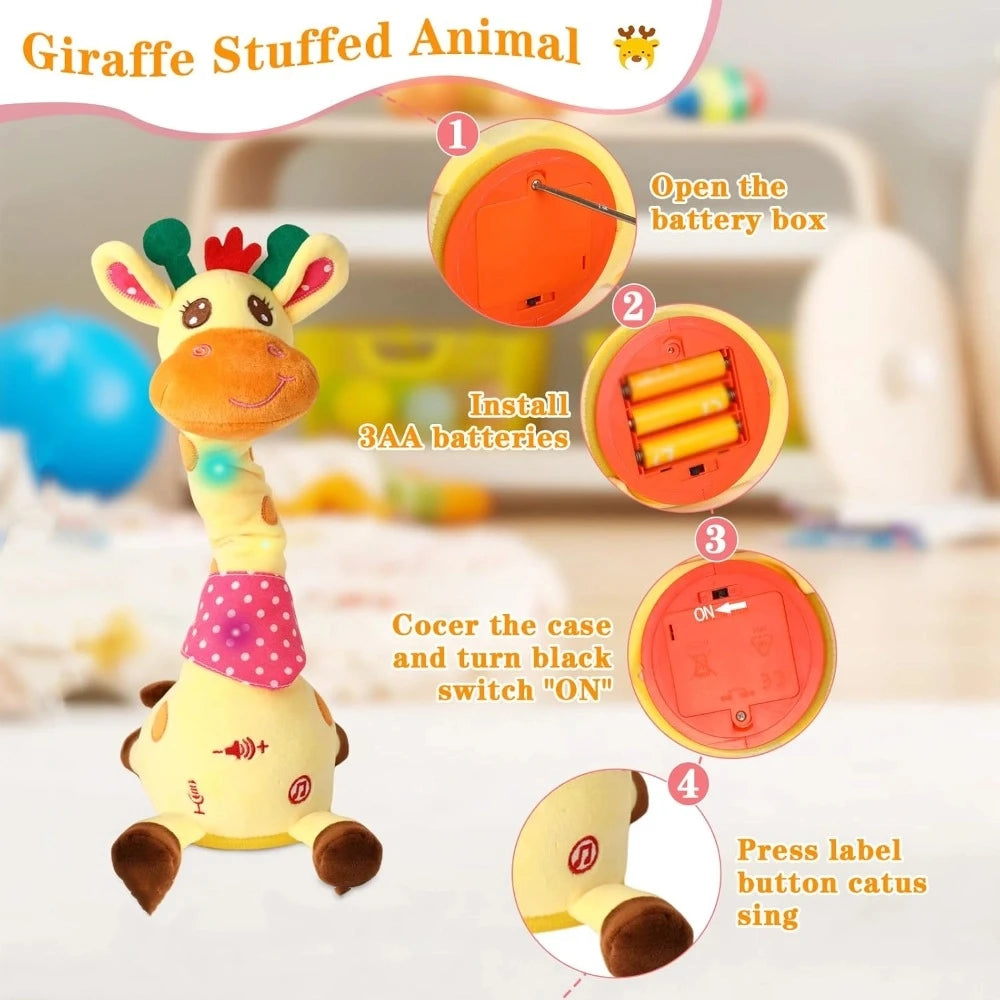Talking Giraffe Plush Toy™