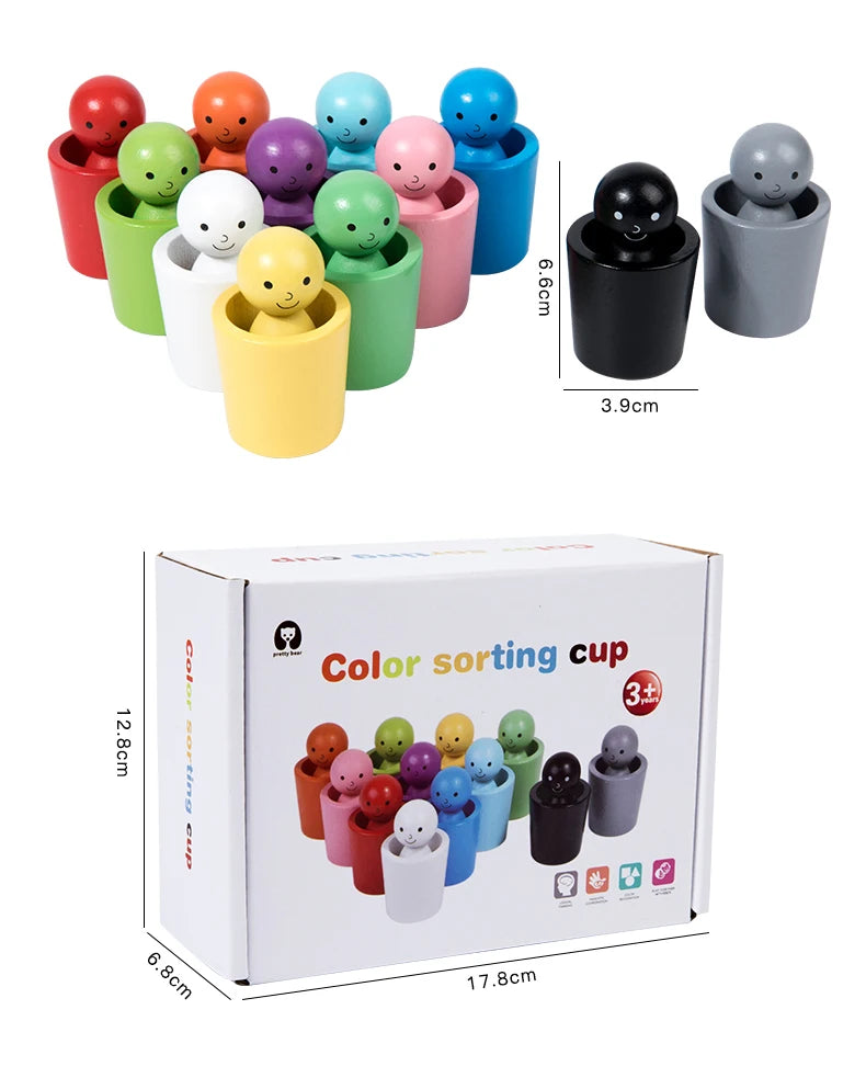 MontiMatch™ Color Sorting Cups