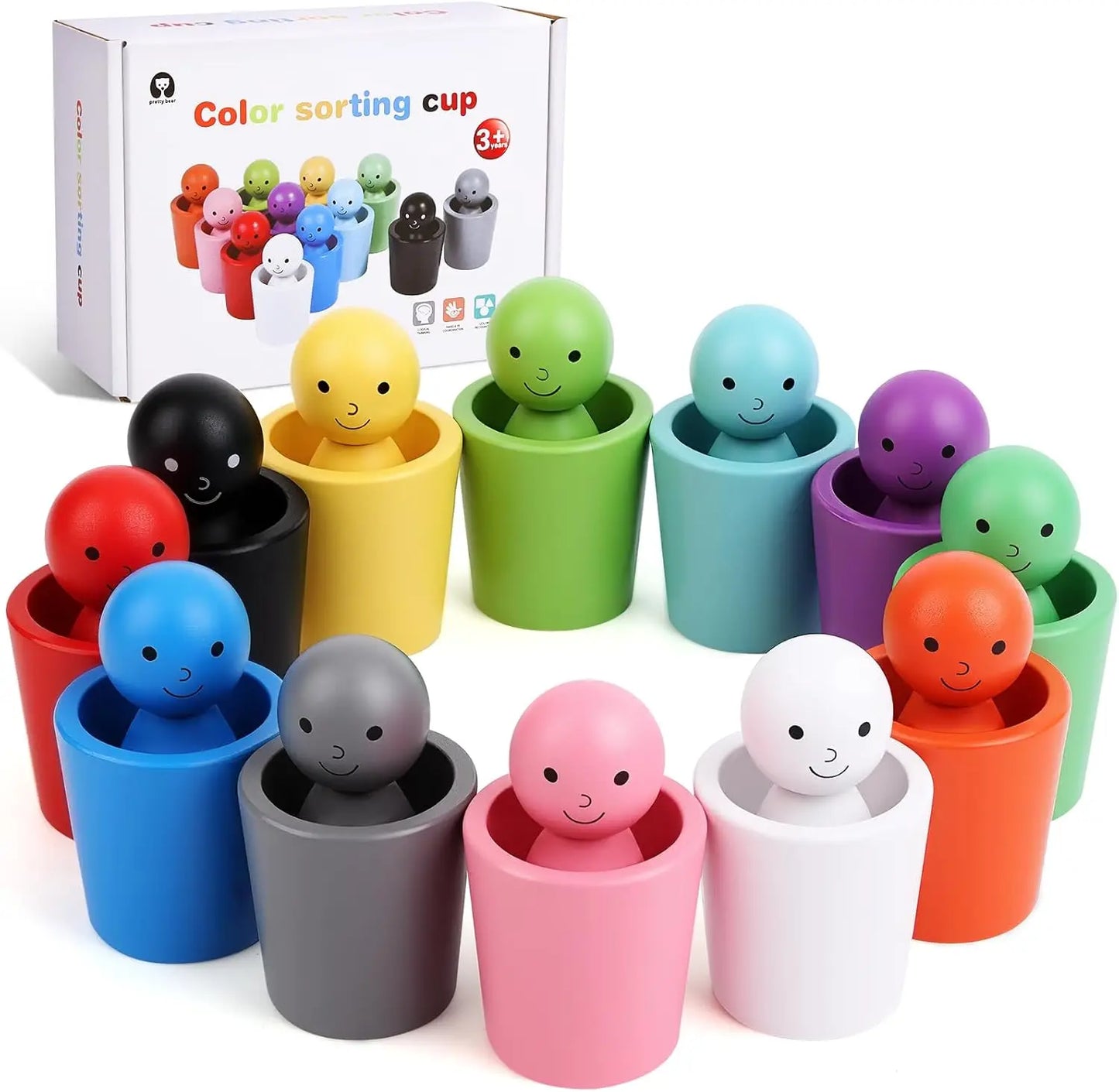MontiMatch™ Color Sorting Cups