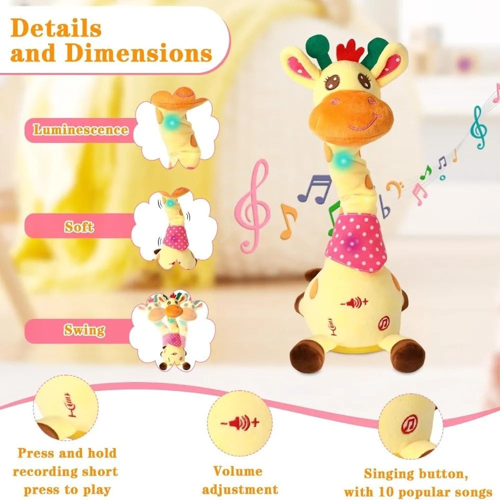 Talking Giraffe Plush Toy™